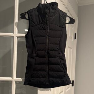 Lululemon Athletica Black Quilted Vest